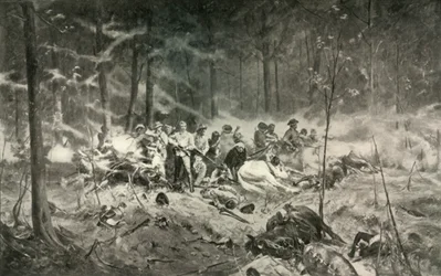 Ter nagedachtenis aan dappere mannen. De laatste stand van majoor Wilson aan de Shanghai-rivier, 1893, 1900
