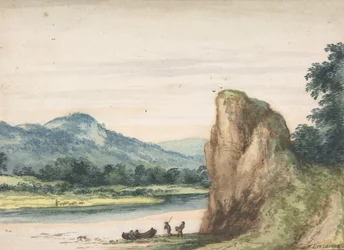 Landschap, midden 17e eeuw