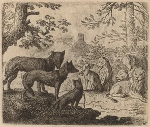 Reinaerts familieleden pleiten voor hem, waarschijnlijk ca. 1645-1656