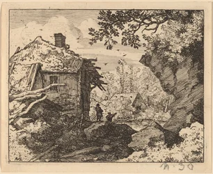 Strohut gezien van achteren, waarschijnlijk c. 1645-1656