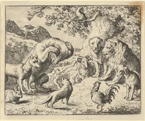 De Beer Zoekt Gerechtigheid bij de Leeuw Tegen Renard, 1650-75