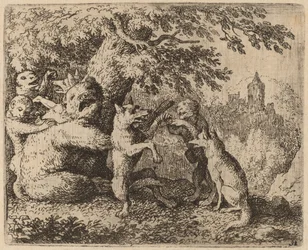 De Beer en de Wolf worden Vervolgd, waarschijnlijk ca. 1645-1656