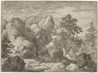 De puntige rots, 17e eeuw