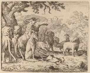 De ram zegent Reinaert, waarschijnlijk ca. 1645-1656