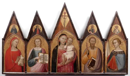 Madonna en Kind met Heiligen