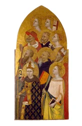 Heiligen en Engelen, ca. 1360-70