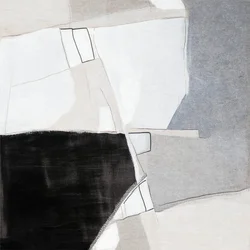 Abstracte grijze vormen