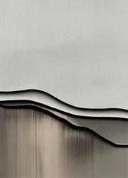 Abstracte gelaagde krommen