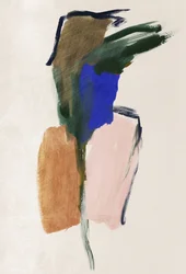 Kleurrijk, organisch en abstract