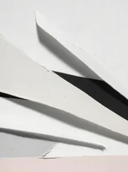 Beschaduwde geometrische plooien