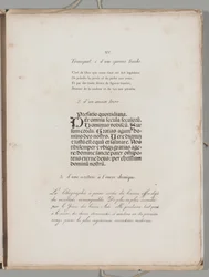 De kunst van de litho: Drukletters, Plaat XV