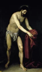 Christus verzamelt de gewaden