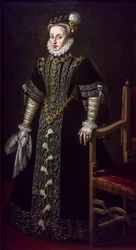 Portret van Anne van Oostenrijk