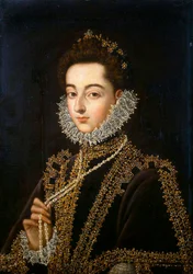 Portret van Infanta Catherine Michelle van Spanje