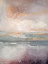 Dromerige oceaanhorizon
