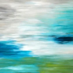 Rustig abstract landschap