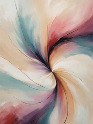 Levendige abstracte werveling