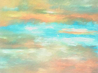 Levendige horizon – abstract