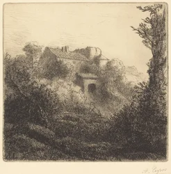 Boerderij op een Heuvel (La ferme sur la colline)