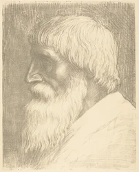 Head of a Man (Mannekop)