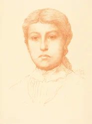 Head of a Young Girl (Hoofd van een jong meisje)