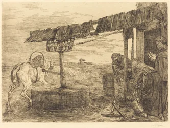 Paardgedreven Molen (Le manege)