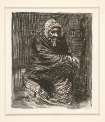 De oude vrouw Assine