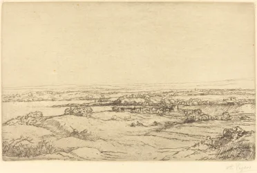 Vlakbij een meer (La plaine pres du lac)