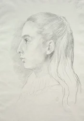 Portret van juffrouw Nora E. Legros