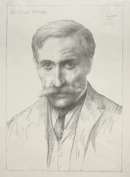 Portret van Dr. Louis Vintras