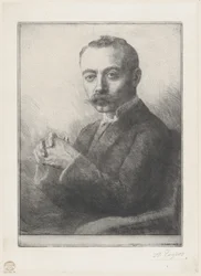 Portret van Edward D. Adams, 1892