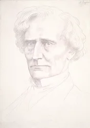 Portret van Hector Berlioz