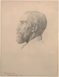 Portret van Professor Alexander Kennedy