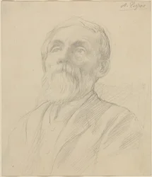 Portret van een oude man