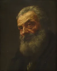 Portret van een oude man, eind 19e-begin 20e eeuw