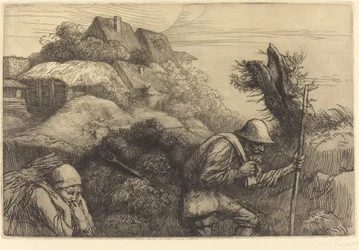 Terugkeer uit het bos (Le retour du bois)
