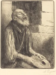 Zittende bedelaar (Mendiant assis)