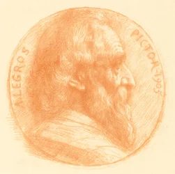 Zelfportret, Medaillon, nr.2, 11e plaat