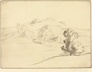 Kleine heuvel Le coteau