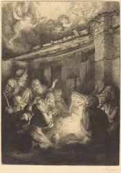 De aanbidding van de herders