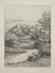 Het washuis (Le Lavoir, Dite "Les Laveuses")