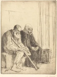 Twee Bedelaars (Les deux mendiants)
