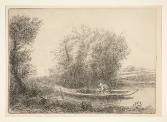 Een hoek van de rivier