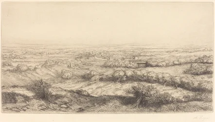 Vallei in Bourgogne