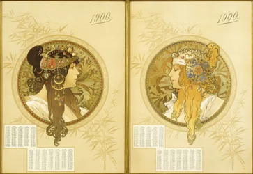 Byzantijnse hoofden; Tetes Byzantines, 1900