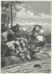 Dood van maarschalk Turenne bij de Slag om Salzbach