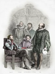 Henri 4 en zijn ministers, theodore agrippa d