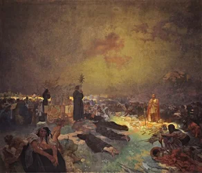Na de Slag om de Vítkov-heuvel De cyclus Het Slavische Epos