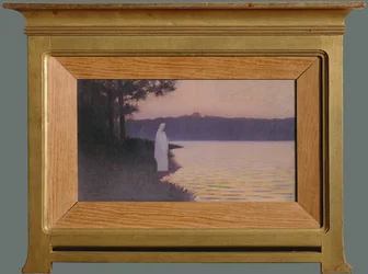Stilte van het water (schilderij op doek)