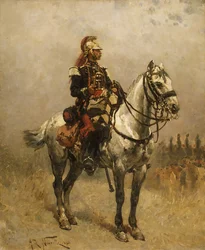 Een cavalerist, 1884